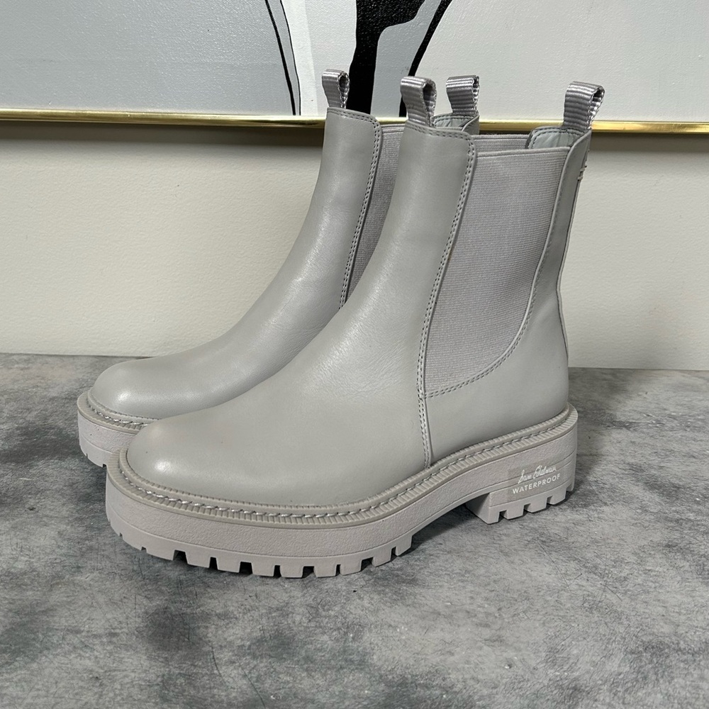 Sam Edelman Gray Ankle Boots
